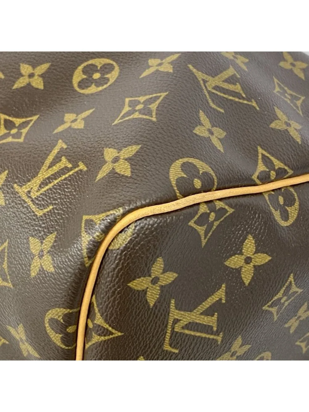 Louis Vuitton Boston Bag Monogram Keepall Bandouliere 55 Brown